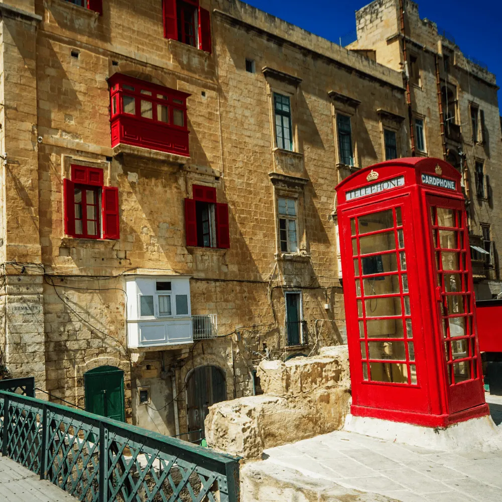 VallettaBritishTelephoneBox A British telephone box in Valletta