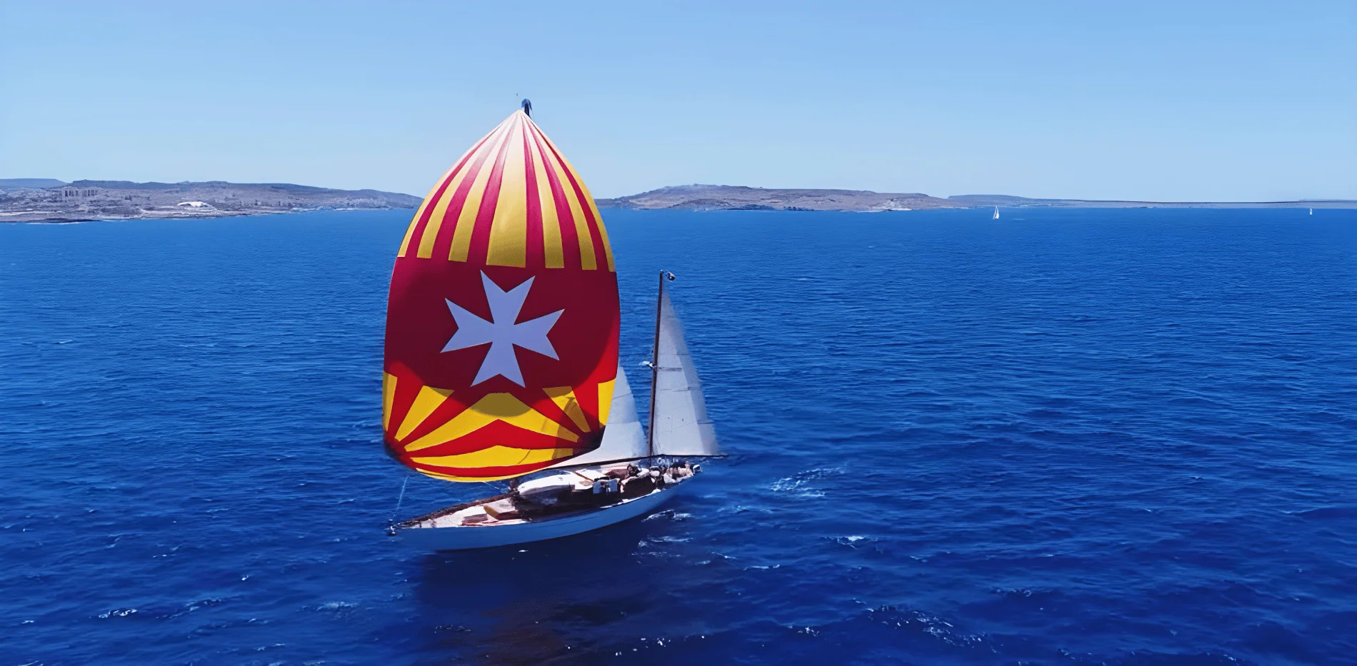 Maltese sailing boat A Maltese sailing boat